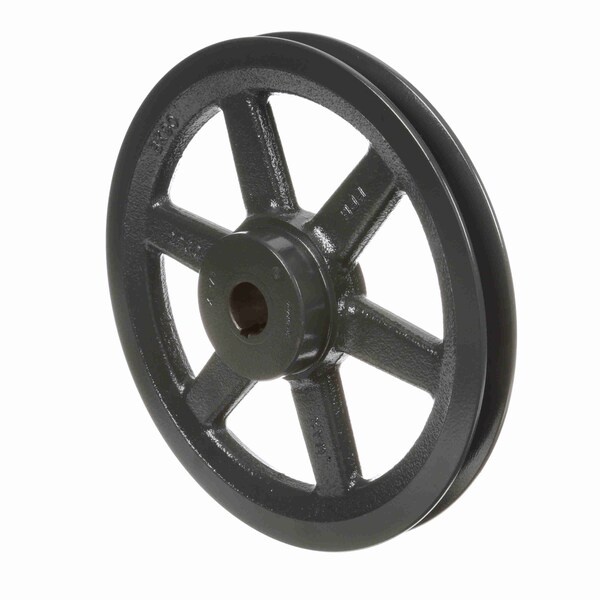 1 Groove Cast Iron Fhp - Finished Bore Sheave, BK90X7/8